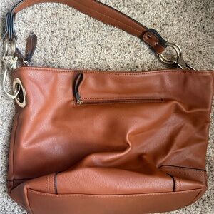 Brown Leather Shoulder Bag
